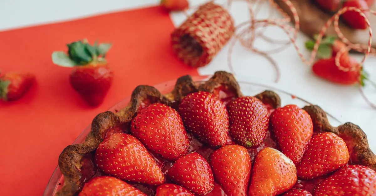 Recette : Tarte Aux Fruits Rouge Facile