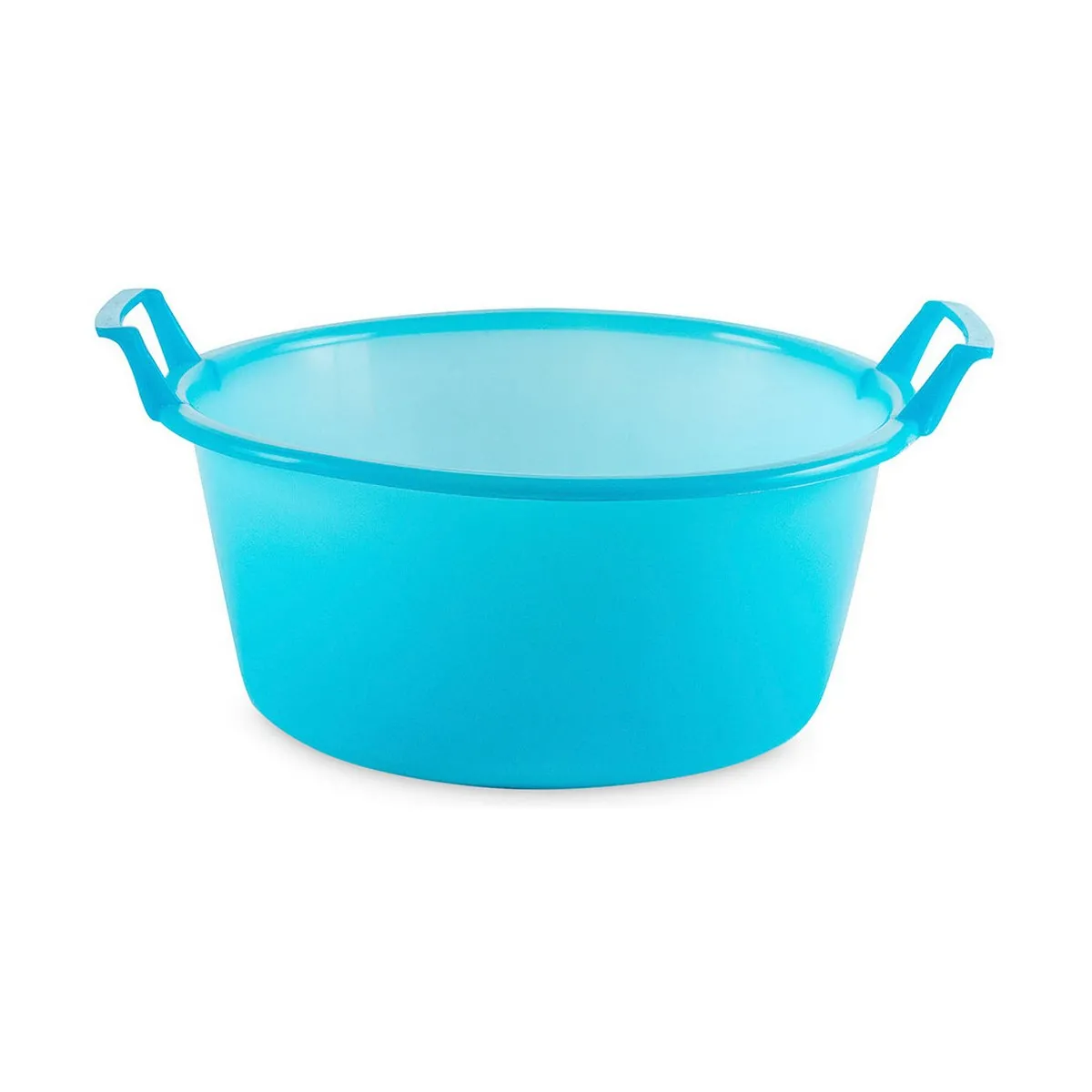 Panier à linge rond - Bleu