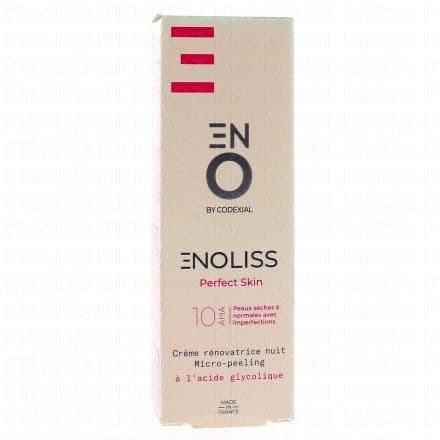 ENO Enoliss Crème rénovatrice nuit micro peeling 10 AHA 30ml